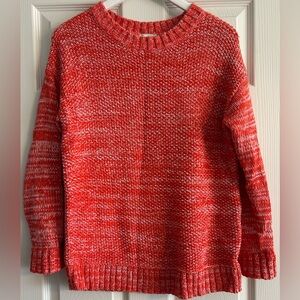 GAP chunky coral sweater